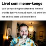 Hasse Hope Instagram - De siste 48 timene har vært noen av de mest hektiske, stressende, men også mest givende i mitt liv! Jeg trodde det å teste ut memes ville være en liten greie jeg kunne gjøre innimellom for mine aller nærmeste venner, men responsen har vært helt enorm. De tre innleggene mine har i skrivende stund over 800 likes (sammenlagt!), og det går ikke upåaktet hen. Takk til Dagbladet for fin promo! Nå skal jeg bare nyte eventyret så lenge det varer 😊