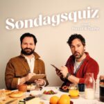 Hasse Hope Instagram - I dag har @tophe_pahle og jeg lansert vår nye «pod» ved navn Søndagsquiz! Vi stiller dere 21 spørsmål mens dere sitter rundt frokostbordet og spiser én croissant 🤤 Sjekk den ut og si hvor mange dere klarte! Ellers banker jeg dritten ut av dere. Link i bio 👏