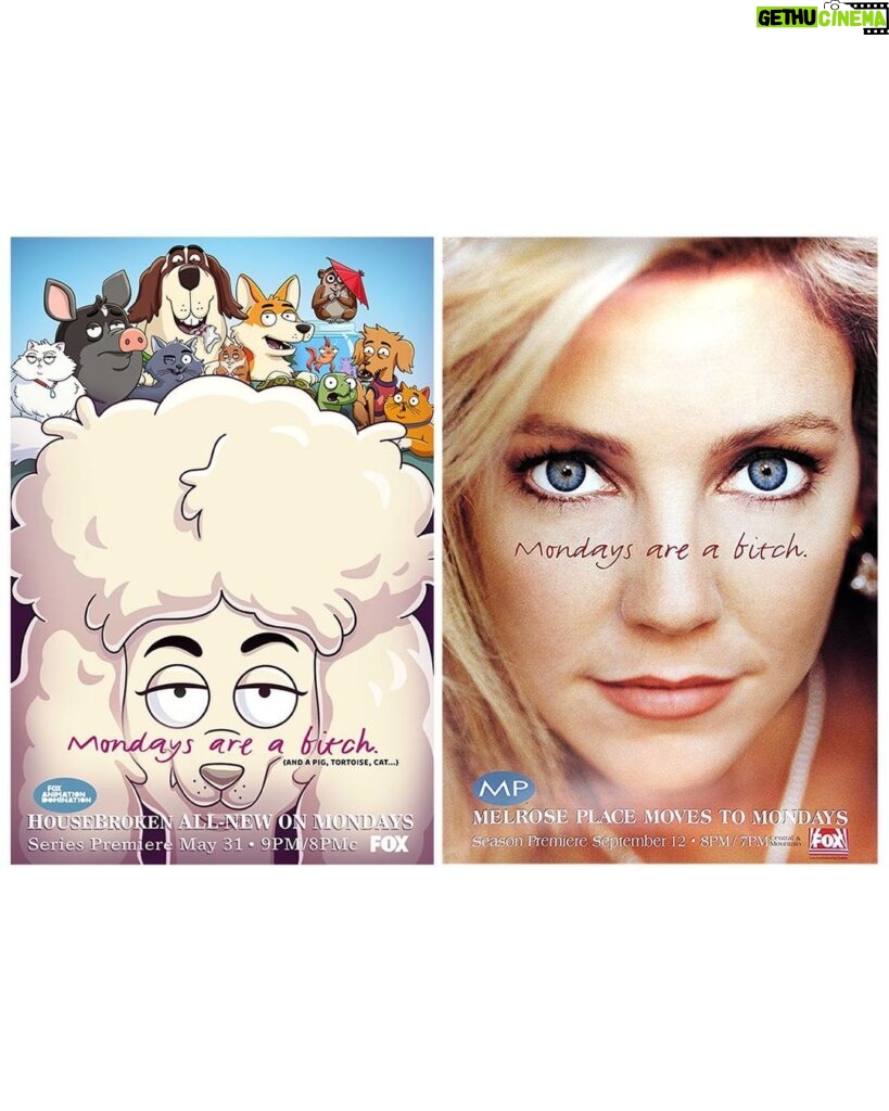 Heather Locklear Instagram - Mondays are still a bitch. Cannot wait to watch @foxtv ‘s new animated show