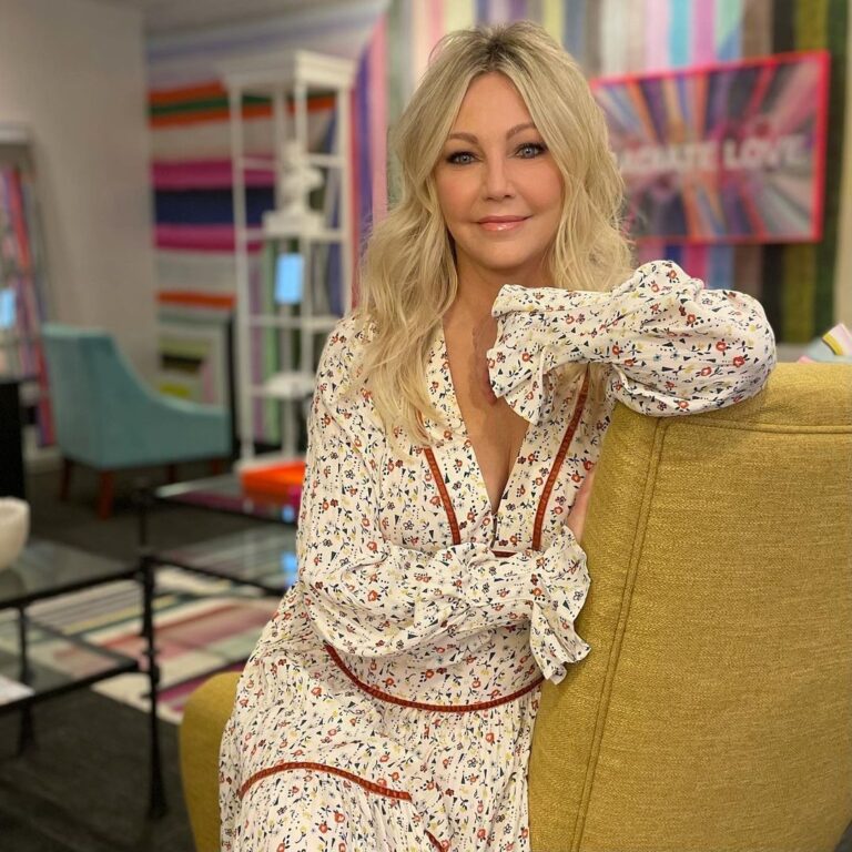 Heather Locklear Instagram - Getting glammed up for Kelly Clarkson with @brettglam and @dominiquediazz ❤️💕 Chatting today with @kellyclarksonshow about #DontSweatTheSmallStuff and a few other fun things! Hope you can tune in!