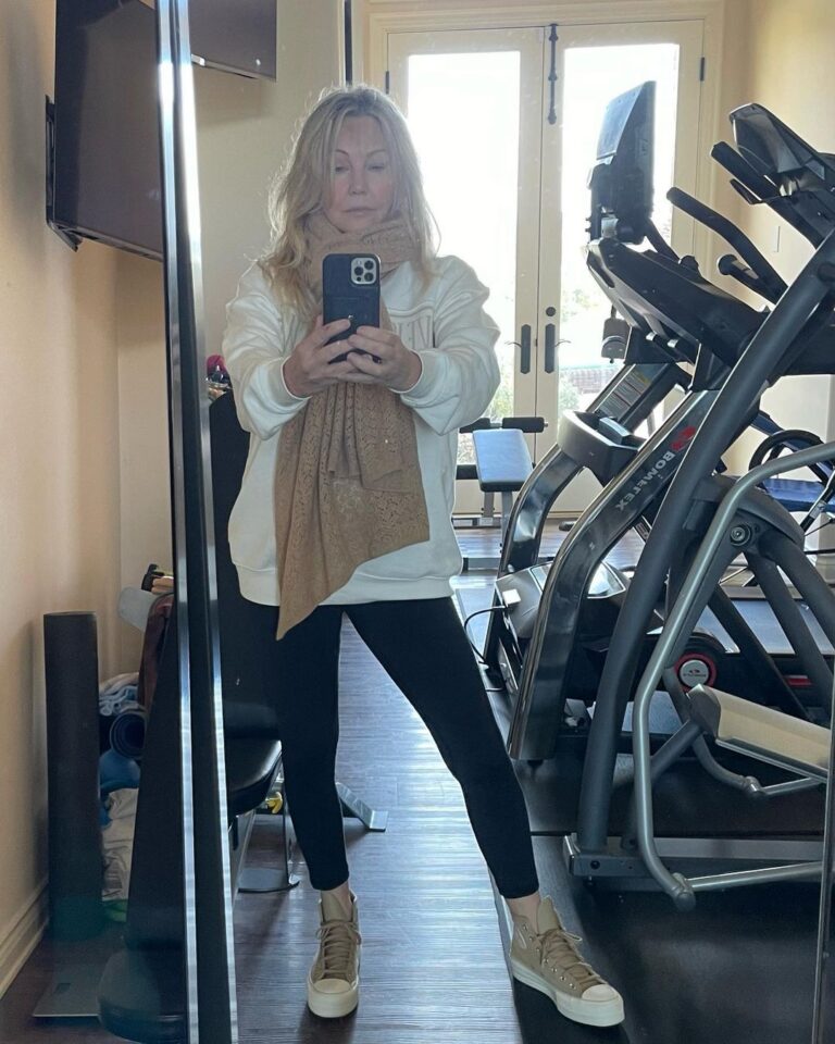 Heather Locklear Instagram - Finally figuring out how to take photos. Can we get back to Polaroids where I look 70 years younger?😬🤪🤣