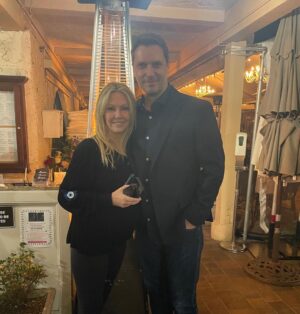 Heather Locklear Instagram - So good hanging with my friend Jason Macdonald. 😃