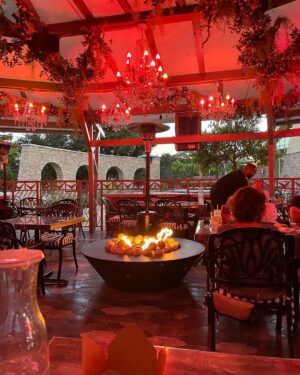 Heather Locklear Instagram - Great date night at Roses Garden Bar. Dogs allowed. Yummy food and great ambience 💋