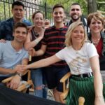 Heléne Yorke Instagram - When we shot the pilot of @othertwoshow I spent the entire week thinking “no way they like me. I’m gonna get fired. They’re gonna have to reshoot all my stuff when this gets picked up.” This is all to say, I couldn’t believe how lucky I WAS and I still can’t believe how lucky I AM. This show changed my life. Thank you for watching it, for loving it (or for hating it! Ya still pressed play! Thank you!) I love you @chriskellyinstagram and @sarahdschneider. Thank you for believing in me enough to not fire me.