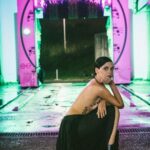 Helena Caldeira Instagram - DON’t LOOK DON’T TOUCH ASK FIRST For @vogueportugal iconic party Photos : @estellevalentephotography Makeup : @margaridacaldeira.artist Dress : @gabriel.daros.thelabel @showroombrandfire Jewelry : @the_tales_by_iva @lobomau.producoes @sergiomotasoares