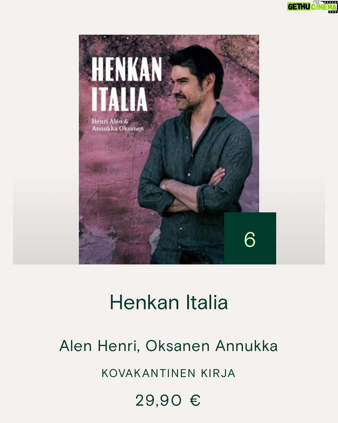 Henri AlĂ©n Instagram - Kolmas painosđ„ Henkan Italia kirja on Akateemisen kuudenneksi myydyin tietokirja tĂ€llĂ€ hetkellĂ€, ja juuri sain korvanappiin tiedon ettĂ€ kolmas painos lĂ€htee tulille. Ollaan @annukka.oksanen kanssa kiitollisen hĂ€mmentyneitĂ€ tĂ€stĂ€ ja ennenkaikkea iloisiađ. Kirjasta tuli kyllĂ€ hemmetin hyvĂ€ kiitos @nicobackstrom kauniiden kuvien ja Annukan pedantin työn taustatutkimusten ja tekstien vuoksi. Ja kun oma tavoite oli avata Italian keittiötĂ€ resepteissĂ€ muullakin kuin bolognesella ja mozzarella-salaatilla niin hyvin onnistuttiin. Ja iso kiitos kaikille opuksen hankkineille. KĂ€yttĂ€kÀÀ sitĂ€ kunnolla! #henkanitalia #bene #cookbook #kirjat #kokkaus #food #iloveitaly