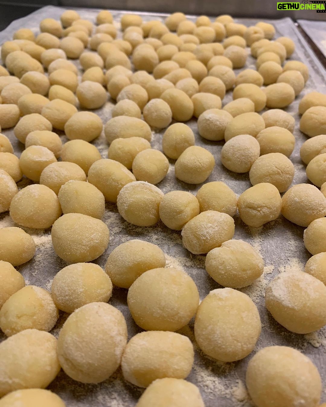 Henri Alén Instagram - Möttöne? Ens viikolla vaihtuu Fiascossa menu, ja inasen käsityötä vaatii mutta sen arvoista. Spesiaali pastaksi tulee paahdetulla zucchinilla ja vuohenjuustolla täytetty...? Möttönen. Yritän vielä miettiä mikä tämän muodon virallinen nimi on🤔. Pääruoalle tulee lisukkeeksi pieniä gnoccheja eli gnocchetteja. Tähän törmäsin viime kesänä Abruzzossa @trabocco_puntaisolata jossa tarjottiin niitä merirapu tartarin kera. Ja kyllä. Tryffelipasta on bäck⭐️. @restaurantfiasco #vabene #menuhommia #möttönen #pasta #gnocchi #chefslife #fiasco? #italy