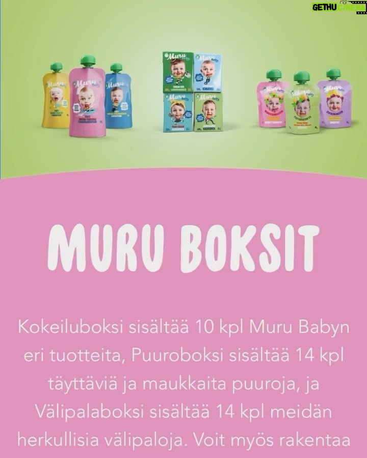 Henri Alén Instagram - Hei Babyyy! Ollut kyllä ihan huikeaa kokata vauvoille ja vanhemmille pari päivää Muru-baby pop-upissa. Syömisen iloja ja sen oppimista on kiehtova seurata kyökin puolelta ja kokkina sitä aina kiinnostaa nähdä vieraiden reaktiot. Huomenna vika päivä @redihelsinki mutta katsotaan mitä tuleman pitää😊. Moni kysynyt mistä tuotteita saa, ja löytyy niin S- kuin K-kaupoista kohtuu hyvin. Ja voit tilata myös suoraan kotiin erilaisia komboja herkkusuille testiin. Rohkeasti vaan sivuille www.murubaby.fi shoppaa! #murubaby #pikkuherkkusuut #parempaaruokaa #popup #murubabyfood #redi #folkfinland