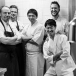 Henri Alén Instagram – Arigato @ebisu_endo !

What a unique experience it was to have Sushi-master Norihito Endo to visit @finnjavelhelsinki . Two different food cultures but so much similarities. Respecting the ingredients, cooking with delicate touches and joying the moments in life. 

Hope to see you back in Finland soon with your great staff. And i promise to take you in forests and lakes next time😊.

Iso kiitos kaikille jotka kävitte myös nauttimassa menusta, voin taata että kyökissä oli yhtä siistiä kuin salin puolella🥂

#ebisuendo #japan #finland #sushi #finnjävel #arigatogozaimasu #chefs