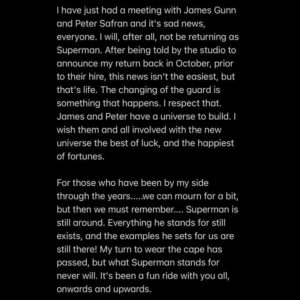 Henry Cavill Instagram - 
