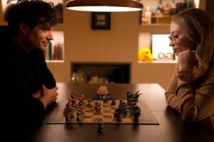 Henry Cavill Instagram - This is me looking quietly confident shortly before my beautiful and brilliant love Natalie, destroys me at chess.