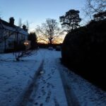 Henry Cavill Instagram - Monday to Friday I'm up at 0430 to get a few hours rehab in before my work day starts. Some mornings are rough, but I do always get to see the dawn by the time I'm finishing up. The snow made this one even more enjoyable, if not a touch chilly!