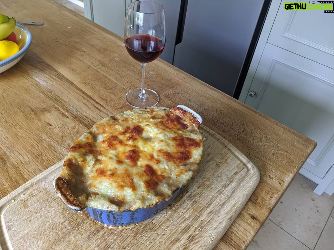 Henry Cavill Instagram - Cheesy piesolation
