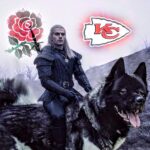 Henry Cavill Instagram - Today is a day of days, my friends, not often do I get watch my team (none other than the Kansas City Chiefs) play in the SuperBowl, AND my National Rugby team of England play our ancient rivals, France in the 6 nations tournament. In. One. Day! Because it's such an auspicious day, I thought I might bring out the big guns, a simple wild eyed selfie would not suffice. Today the Bear and I must go armoured onto the battlefield of fandom, today we must drink beverages drowned in honey to soothe our throats run ragged from roars of defiance and jubiliation alike, today, my bear....we go to war. C'mon England!!! Let's Gooooo Chiefs!!! #EnglandRugby @EnglandRugby #KansasCityChiefs @Chiefs #SuperBowl #RedRose #GoChiefs credit for the exceptional Roach-Kal: @Kushalbhola13