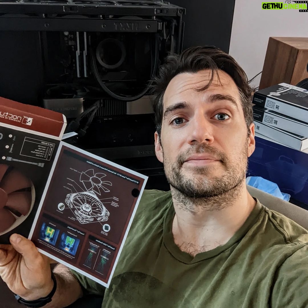 Henry Cavill - 2.4 Million Likes - Due to excessive transit over the years, and no doubt the recent heat wave, my AIO cooler decided to give up on me (which is a computer thing for those scratching their heads right now). Soooo while replacing it I decided to upgrade my fans as well. These little beauties run niiiiice and quietly. I still have 2 more on the way to complete the set, but I became enormously impatient and installed the ones I had anyway.
And for those in the know, don't worry, those temps are in game.
#PC