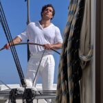 Henry Cavill Instagram - Oh you know, just casually sailing a yacht around the coastal waters of Acciaroli. We're brewing a little something here at No1 Rosemary water. Watch this space! #No1RosemaryWater #No1Botanicals @No.1RosemaryWater @No.1Botanicals #Acciaroli #Italy