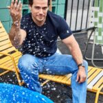 Henry Cavill Instagram - Check out the latest Men's Health this month where I lounge, splash, chill and throw cards....yes, you heard it right, I will be throwing cards. You lucky things you. The most exciting thing about this issue however, is that the masterful trainer Dave Rienzi joins us to help explain some of my training techniques throughout the filming of the Witcher! Thank you, Mr Rienzi, for your time and your knowledge! @DaveRienzi Magazine: @menshealthmag Photographer: @wattsupphoto Author: @brianraftery EIC: @richdorment Fashion Director: @tedstaffordstyle Grooming: @rathorejacqui & @ailbhelemass