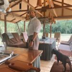 Henry Cavill Instagram - In my happy place this Sunday, cooking away in the Wild Kitchen with my lady and my hounds. I just wanted to take a moment to say, officially, to the fans I met and stood in front of in Brazil, and Poland recently, that you have touched my heart. Thank you so very much. I want you to know that you are greatly appreciated. Thank you. #Brazil #Poland #SundayCooking