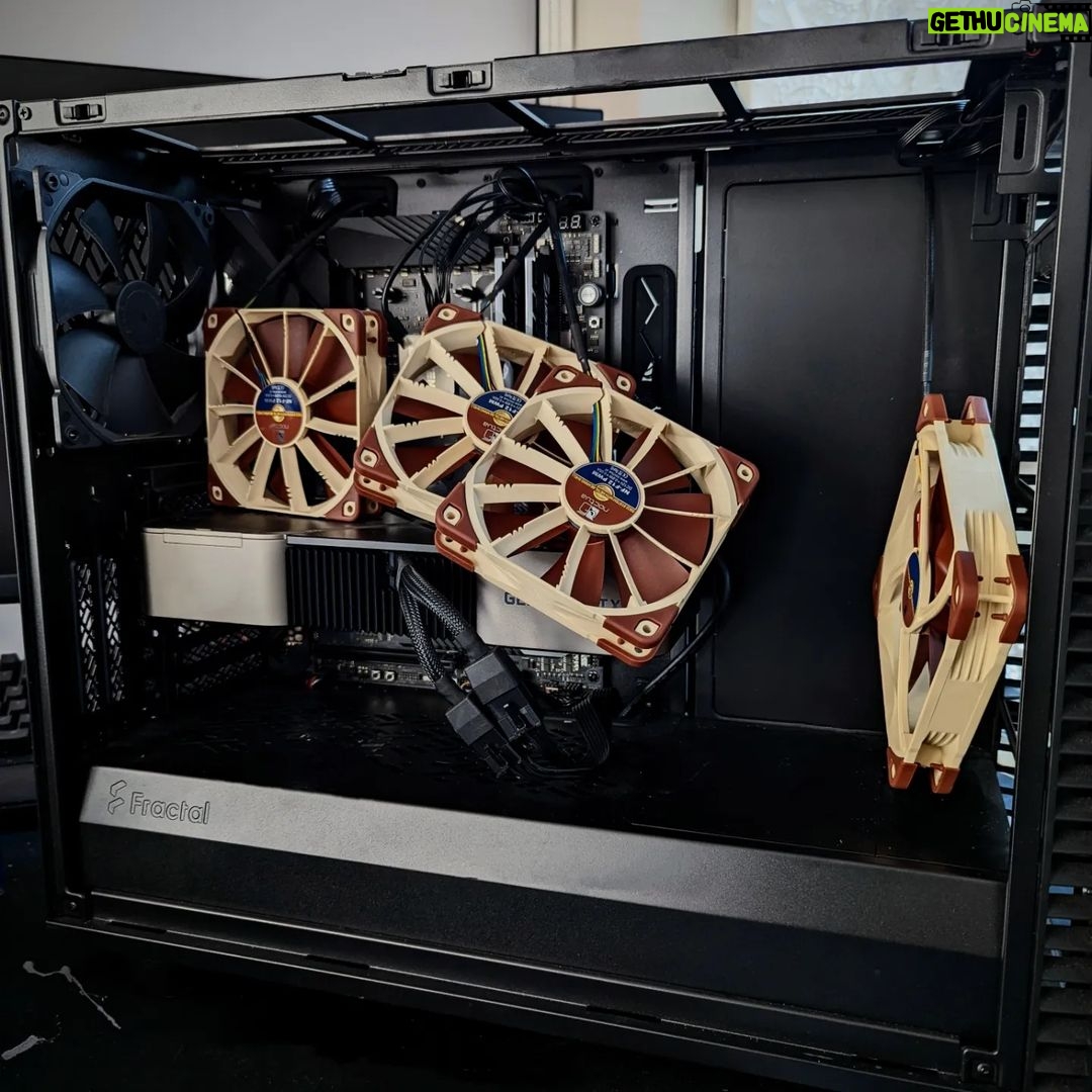Henry Cavill - 2.4 Million Likes - Due to excessive transit over the years, and no doubt the recent heat wave, my AIO cooler decided to give up on me (which is a computer thing for those scratching their heads right now). Soooo while replacing it I decided to upgrade my fans as well. These little beauties run niiiiice and quietly. I still have 2 more on the way to complete the set, but I became enormously impatient and installed the ones I had anyway.
And for those in the know, don't worry, those temps are in game.
#PC