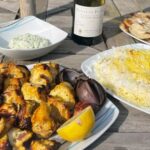 Henry Cavill Instagram - A very belated thank you for all the birthday wishes and messages. My beautiful sous chef Natalie and I celebrated it in our own way this past weekend by cooking up some foods at home. There is a good chance that some wines were drank along with said foods. What you see above are Joojeh kababs (Persian style chicken kebabs), some gyro bread, saffron rice, and Tzatziki, all made from scratch. Which sounds like some work, and was definitely something new for us to cook, but it's really pretty simple. There are loads of recipes online for all of those things too. We just found some that suited us. #BirthdayWeekend #Foods #Wines #BowBowww