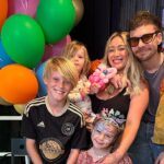 Hilary Duff Instagram - Even though sometimes you think it goes kids, dogs, then you. That’s not true. You forgot about the chickens…. Happy 4 babe!