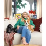 Hilary Duff Instagram - Happy Purina Pawlidays! 🎄🎁 #ad Momo and Ham have been sniffing around the tree lately trying to find their prezzies from @purina Treats! Shopping for them was so easy this year thanks to @target having everything I needed. Don’t forget to snag your dog and cat treats on your next Target run and shower your furry friends with extra love this pawliday season ❤️ #PurinaTreatsPartner #TargetStyle #PurinaPawlidays