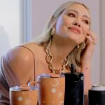 Hilary Duff Instagram - Who wants all their cup holders filled with the prettiest most functional cups you ever did see?! My personal fav for iced or hot coffee right now is the HOPSULATOR TRIO in ETHEREAL 🌞 my favorite for water is the TODDY 22 in MIDNIGHT MEDITATION 🌙 ⭐️. My favorite for powders and shakes is the MULTISHAKER in SOL ☀️ these babies lock and don’t spill- treat yourself