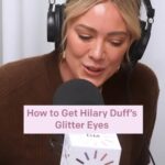 Hilary Duff Instagram - Who doesn’t love a glitter eye? 🧚