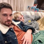 Hilary Duff Instagram - Everything is just better with …and because of you. ♥️ Happy Father’s Day to you! We love you beyond and thanks for always carrying all the stuff I pack… I set you up nice for this @matthewkoma …. Let’s hear it 🙄😊