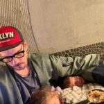 Hilary Duff Instagram - Everything is just better with …and because of you. ♥️ Happy Father’s Day to you! We love you beyond and thanks for always carrying all the stuff I pack… I set you up nice for this @matthewkoma …. Let’s hear it 🙄😊