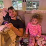 Hilary Duff Instagram - Matthew- here are some of my favorite pictures reminding me of all the happiness and exhaustion we plow through together. This family loves you so much - I love you so much - Happy 36 my love, I’m right behind you 💕 thanks for making me laugh like no other and making sure to be everywhere all at once for us ♥️. @matthewkoma my forever leg tangle… just 1 more?🫠🥱🤗 Forgive me for my day late post …( I’ve really taken the pressure off posting lately and it feels so good☺️)