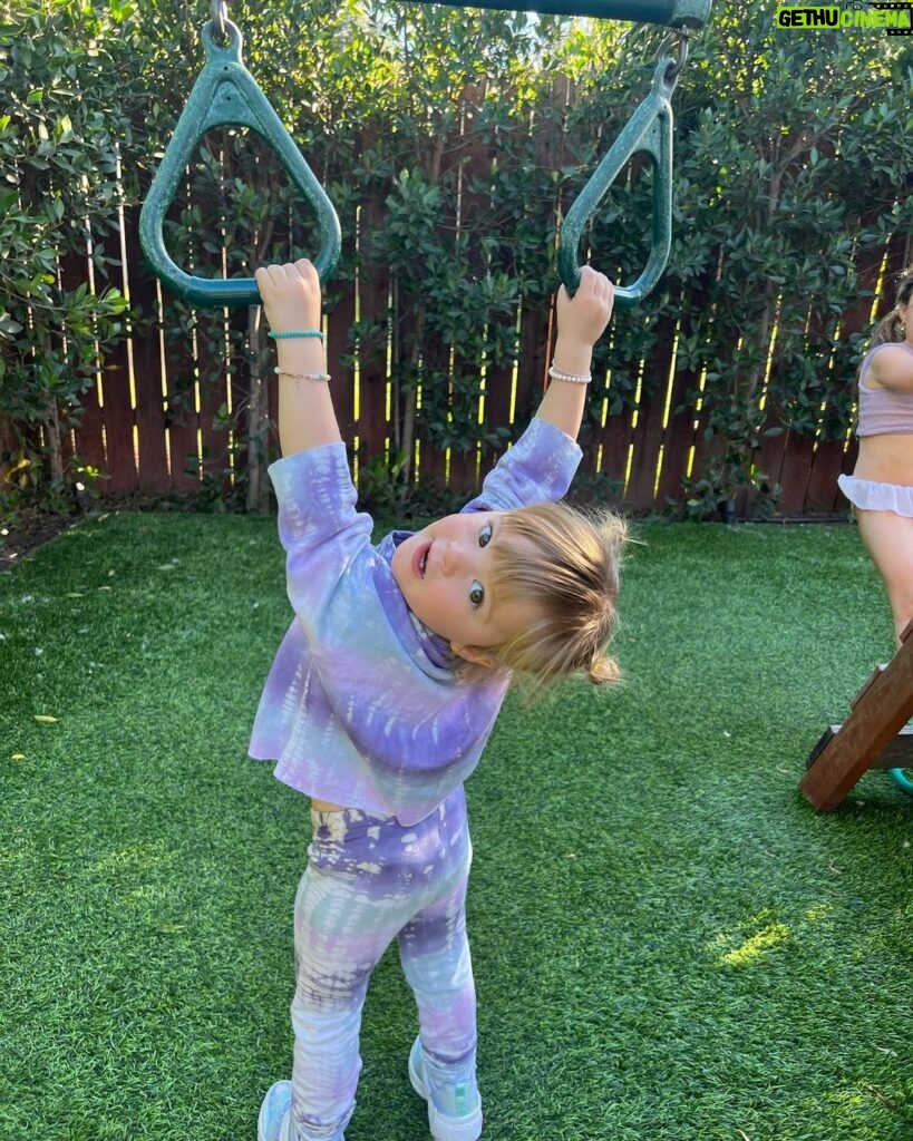 Hilary Duff Instagram - Happy 2 wild hearted Mae Mae - thanks for making us a too big family! You are bold, confident , funny and know exactly what you want! You are quick to pick up anything and a clever little one. You smell like fresas and shake your booty through most of the day. Your circle of friends might be bigger than mine and in the last month you’ve turned into a real chatty Cathy doll 😂We love you major little bit 🐻💞HBD to youuuuuuuuu ( you also made us sing HBD at least 32 times today)