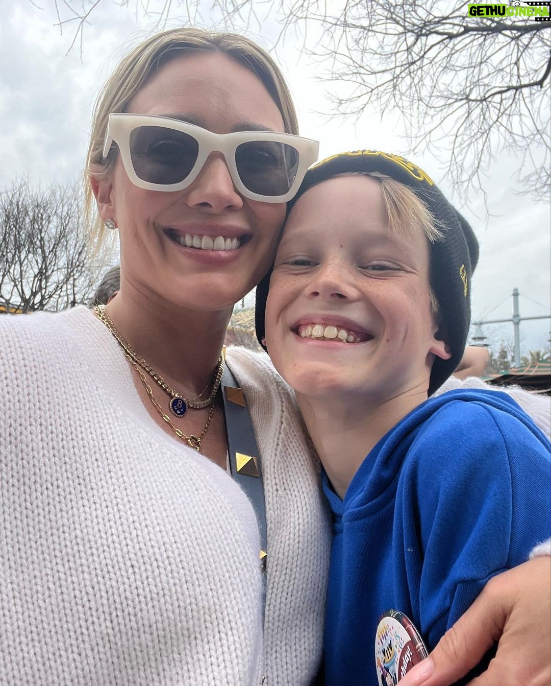 Hilary Duff Instagram - Getting into double digits just happen…..😮 how are we already at 11 - it’s only been a day but 11 looks good on you my boy. I know you will kick this years butt! (Sorry for my day late … ☺️, you keep us all very busy) love you beyond how my brain and heart can compute 💞