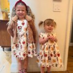 Hilary Duff Instagram - These beautiful little hearts …bursting and wild. Happy Valentine’s Day from the Bair girlies