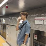 Hong Eun-ki Instagram – 약속~해줘~🤙🏻
#일본 #여행 #지하철