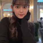 Honoka Yahagi Instagram – 母と兄とtea time☕️💕