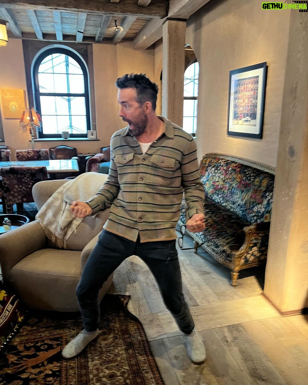 Hugh Jackman Instagram - HUGE!! ROUND 4. @wrexham_afc @vancityreynolds @blakelively @robmcelhenney