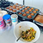 Hugh Jackman Instagram - The awesome smells of our home bakery - versus my will to stay on track. 🤬