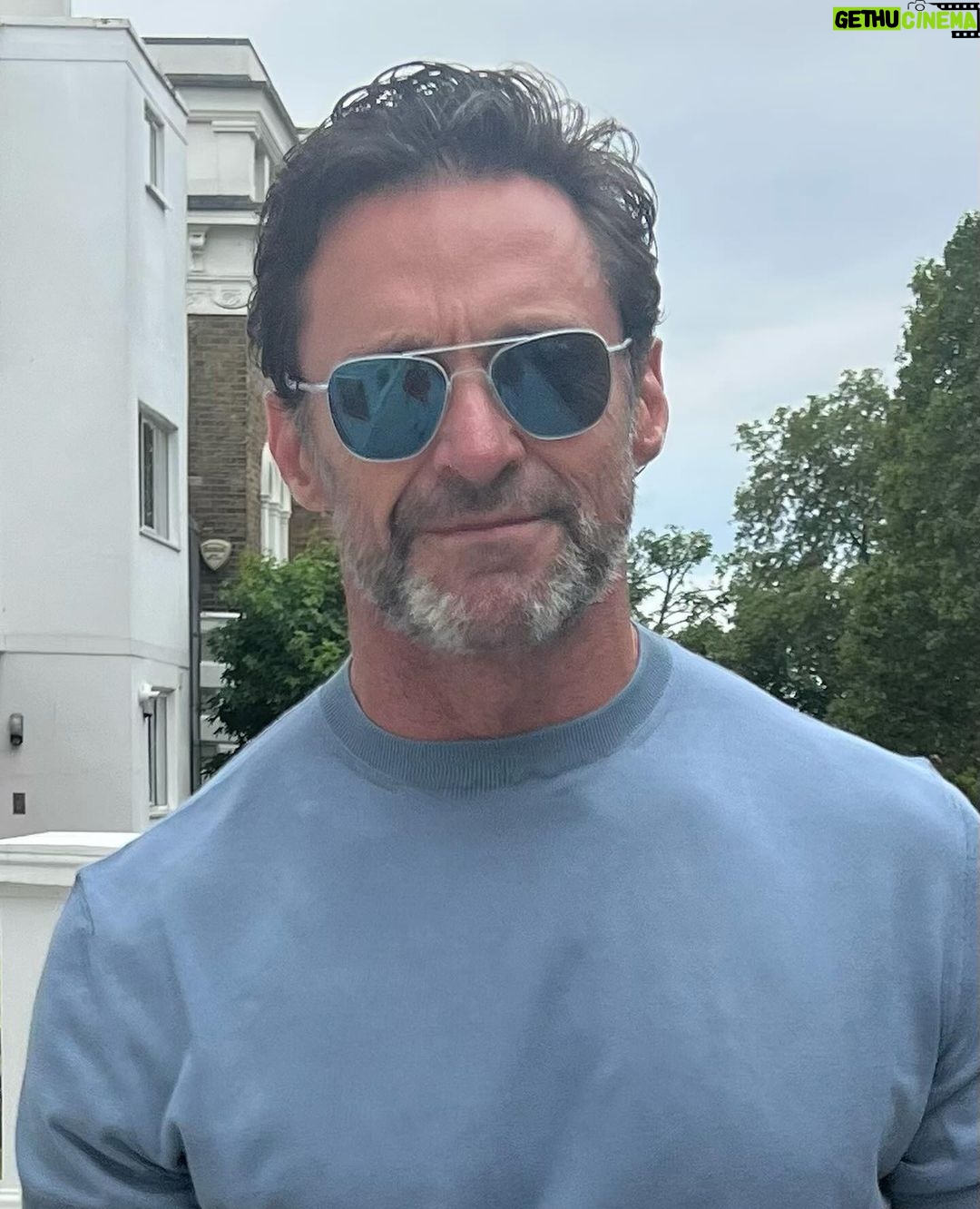 Hugh Jackman Instagram - Entirely too close. #moods