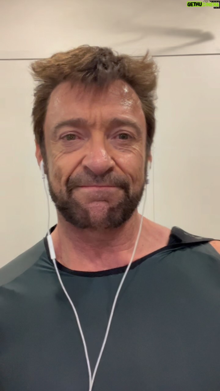 Hugh Jackman Instagram - Keep up the fight Damon!!