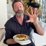 Hugh Jackman Instagram – Met Gala pre-game. #becomingwolverineagain #meal5of6