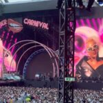 Hugh Jackman Instagram - Awesome night in Hyde Park watching the phenomenal @pink! Her music, her power vocals and gravity defying acrobatics … epic. And a @greatestshowman mini reunion with my dear friend @visualprostitute Yesssss!