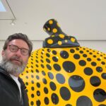 Hugh Jackman Instagram - Not sure how long the show is here but if you’re in NYC … I recommend checking out artist #yayoikusamaexhibition. It’s incredible! #everydayiprayforlove #yayoikusama