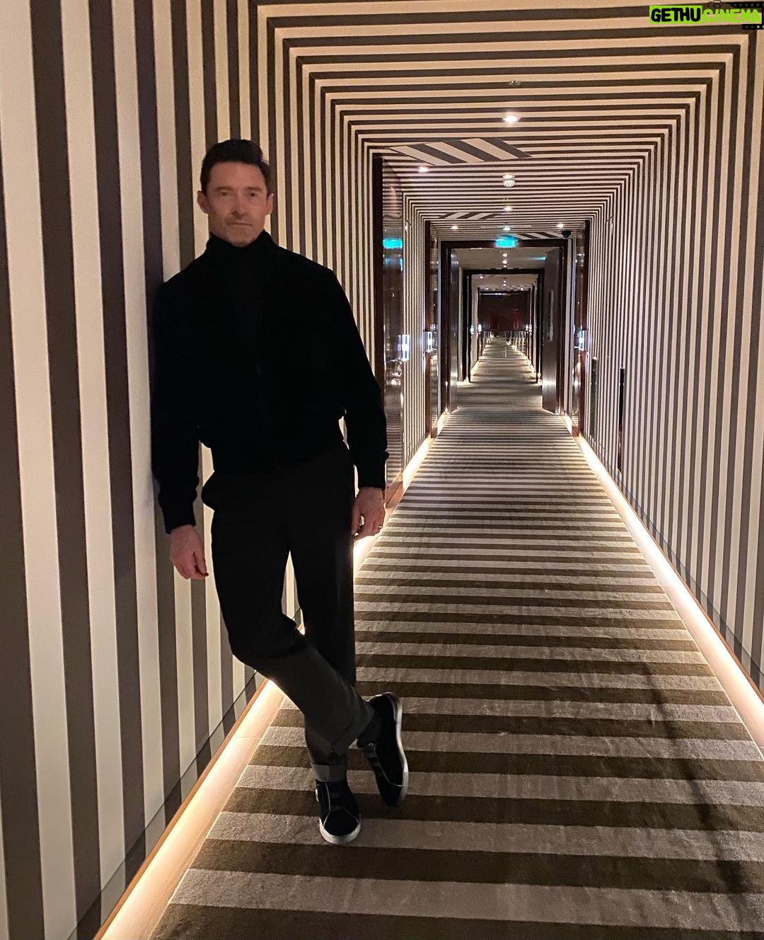 Hugh Jackman Instagram - Twilight zone. Paris. #theson