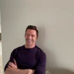 Hugh Jackman Instagram - …. there at the table was Danny & Sandy.