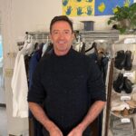 Hugh Jackman Instagram - My favorite sweater! A gift from the sensational Marie Mullen. @inis_meain