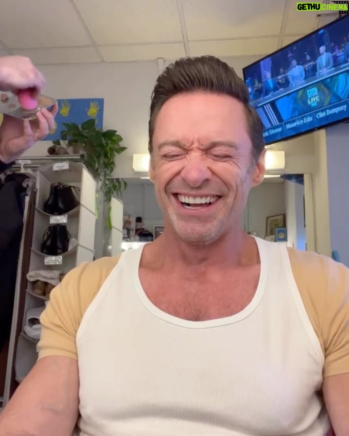 Hugh Jackman Instagram - I thought you liked me Benjamin? #notanad #extremesour. #challenge