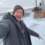 Hugh Jackman Instagram - This is our snow accumulation in NYC. Show me yours!?