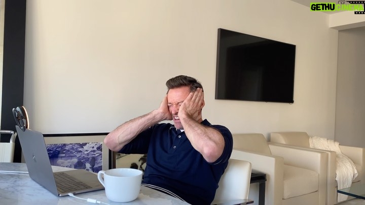 Hugh Jackman Instagram - No one need tell him … #wolverine10 #deadpool