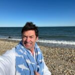 Hugh Jackman Instagram - Is it a polar bear plunge when the temp is 36 degrees? Either way I can tell you it felt absolutely freezing, yet completely amazing on my very sore Beth trained body.